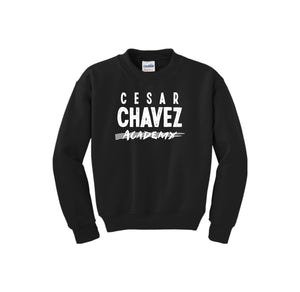 Cesar Chavez Academy-Youth Unisex Crewneck Sweatshirt On-Demand