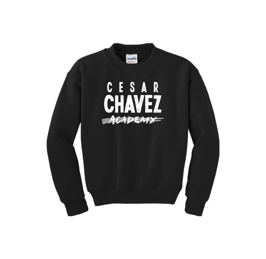 Cesar Chavez Academy-Youth Unisex Crewneck Sweatshirt On-Demand