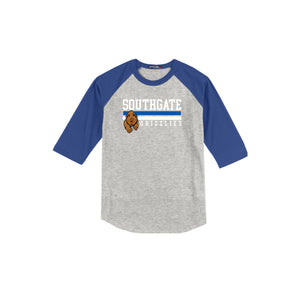 Southgate Elementary Spirit Wear 2024-25 On-Demand-Adult Unisex Baseball Tee On-Demand Stripe