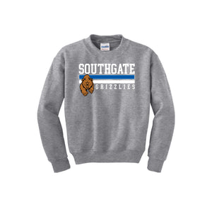 Southgate Elementary Spirit Wear 2024-25 On-Demand-Youth Unisex Crewneck Sweatshirt On-Demand Stripe