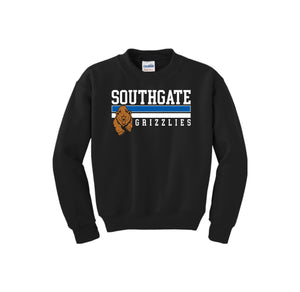 Southgate Elementary Spirit Wear 2024-25 On-Demand-Youth Unisex Crewneck Sweatshirt On-Demand Stripe