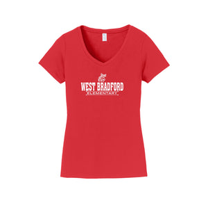 West Bradford Elm-Womens Fan Favorite V-Neck Tee On-Demand