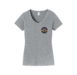 Southgate Elementary Spirit Wear 2024-25 On-Demand-Womens Fan Favorite V-Neck Tee On-Demand Circle Logo