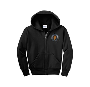 Southgate Elementary Spirit Wear 2024-25 On-Demand-Youth Unisex Full-Zip Hooded Sweatshirt On-Demand Circle Logo