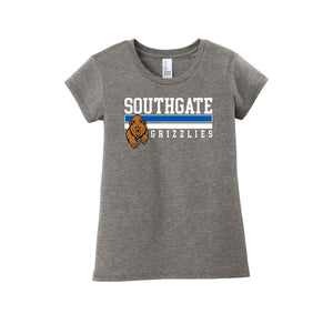 Southgate Elementary Spirit Wear 2024-25 On-Demand-Girls Youth Premium Tee On-Demand Stripe