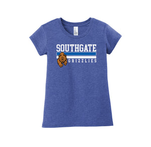 Southgate Elementary Spirit Wear 2024-25 On-Demand-Girls Youth Premium Tee On-Demand Stripe