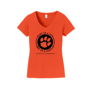 Lafayette Elementary-Women's Fan Favorite V-Neck Tee On-Demand