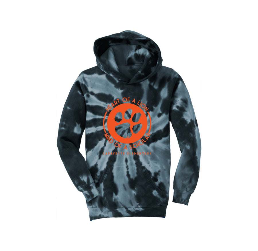 Lafayette Elementary-Youth Unisex Tie-Dye Hoodie On-Demand