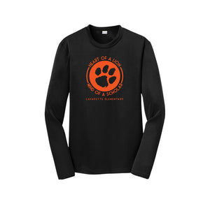 Lafayette Elementary-Youth Unisex Dri-Fit Long Sleeve Tee On-Demand