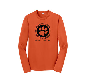 Lafayette Elementary-Youth Unisex Dri-Fit Long Sleeve Tee On-Demand