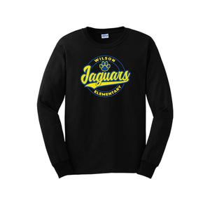 Wilson Jaguars Spirit Wear 2024-25 On Demand Store-Adult Unisex Long Sleeve Tee On-Demand STANDARD