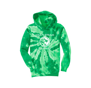 Kelly STEAM Magnet Middle School Spirit Wear 2024-25 On-Demand-Youth Unisex Tie-Dye Hoodie On-Demand_Standard