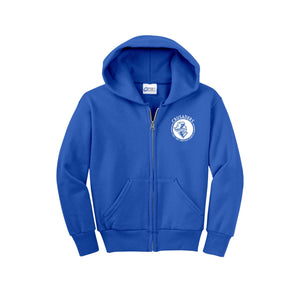 West End Christian Spirit Wear-Youth Unisex Full-Zip Hooded Sweatshirt On-Demand