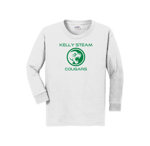 Kelly STEAM Magnet Middle School Spirit Wear 2024-25 On-Demand-Youth Unisex Long Sleeve Tee On-Demand_Standard