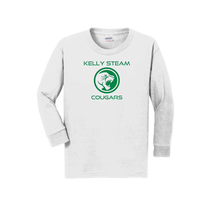 Kelly STEAM Magnet Middle School Spirit Wear 2024-25 On-Demand-Youth Unisex Long Sleeve Tee On-Demand_Standard