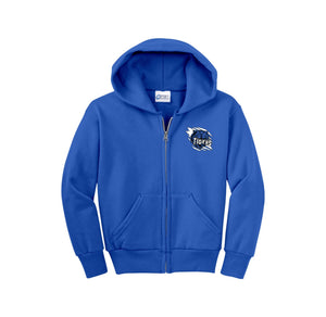 Tully C Knoles On Demand-Youth Unisex Full-Zip Hooded Sweatshirt On-Demand_standard