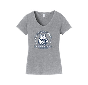 Chesterbrook Back-to-School-Womens Fan Favorite V-Neck Tee On-Demand