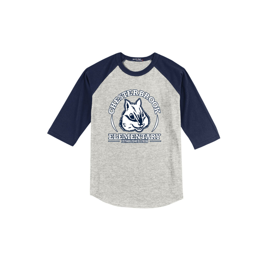 Chesterbrook Back-to-School-Youth Unisex Baseball Tee On-Demand