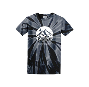 Lakevue Elementary On Demand-Adult Unisex Tie-Dye Shirt On-Demand Mountain Logo