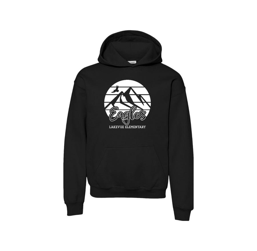 Lakevue Elementary On Demand-Youth Unisex Hoodie On-Demand Mountain Logo