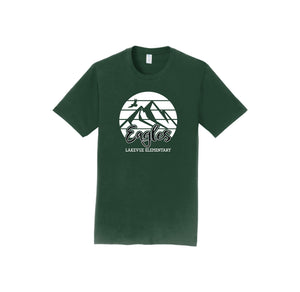 Lakevue Elementary On Demand-Adult Unisex Fan Favorite Premium Tee On-Demand Mountain Logo