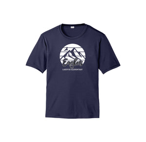 Lakevue Elementary On Demand-Adult Unisex Dri-Fit Shirt On-Demand Mountain Logo