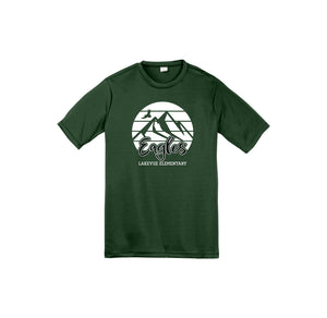 Lakevue Elementary On Demand-Youth Unisex Dri-Fit Shirt On-Demand_Standard Mountain Logo