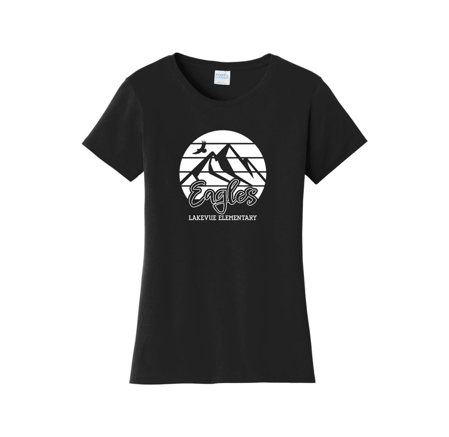 Lakevue Elementary On Demand-Womens Fan Favorite Tee On-Demand Mountain Logo