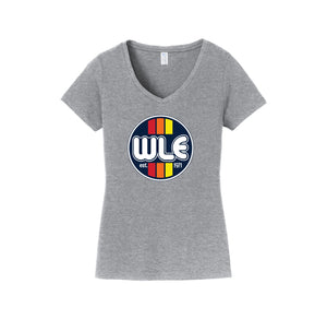 Westlake Elementary Spirit Wear 2024-25 On Demand-Womens Fan Favorite V-Neck Tee On-Demand WLE Logo