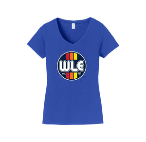 Westlake Elementary Spirit Wear 2024-25 On Demand-Womens Fan Favorite V-Neck Tee On-Demand WLE Logo