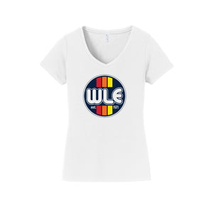 Westlake Elementary Spirit Wear 2024-25 On Demand-Womens Fan Favorite V-Neck Tee On-Demand WLE Logo