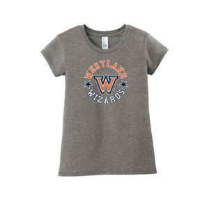 Westlake Elementary Spirit Wear 2024-25 On Demand-Girls Youth Premium Tee On-Demand Star Logo