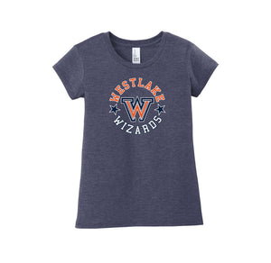 Westlake Elementary Spirit Wear 2024-25 On Demand-Girls Youth Premium Tee On-Demand Star Logo