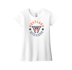 Westlake Elementary Spirit Wear 2024-25 On Demand-Girls Youth Premium Tee On-Demand Star Logo