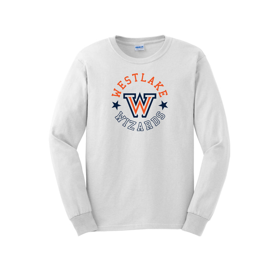 Westlake Elementary Spirit Wear 2024-25 On Demand-Adult Unisex Long Sleeve Tee On-Demand Star Logo