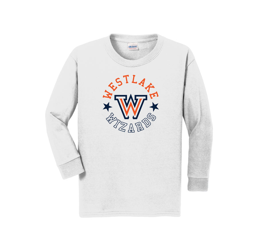 Westlake Elementary Spirit Wear 2024-25 On Demand-Youth Unisex Long Sleeve Tee On-Demand Star Logo