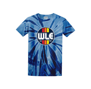 Westlake Elementary Spirit Wear 2024-25 On Demand-Adult Unisex Tie-Dye Shirt On-Demand WLE Logo