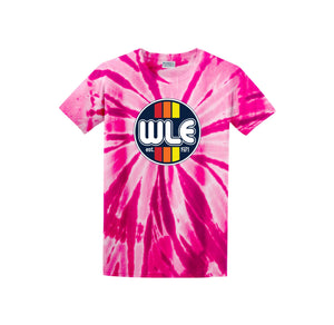 Westlake Elementary Spirit Wear 2024-25 On Demand-Adult Unisex Tie-Dye Shirt On-Demand WLE Logo