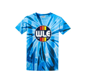 Westlake Elementary Spirit Wear 2024-25 On Demand-Adult Unisex Tie-Dye Shirt On-Demand WLE Logo