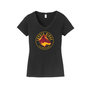 Coyote Ridge Spirit Wear-Womens Fan Favorite V-Neck Tee On-Demand