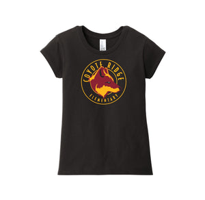 Coyote Ridge Spirit Wear-Girls Youth Premium Tee On-Demand