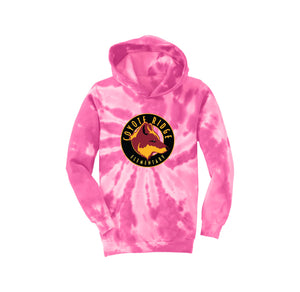 Coyote Ridge Spirit Wear-Youth Unisex Tie-Dye Hoodie On-Demand