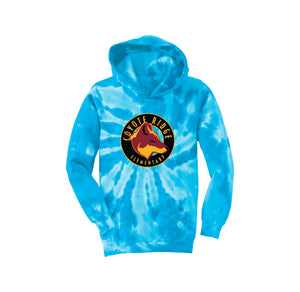 Coyote Ridge Spirit Wear-Youth Unisex Tie-Dye Hoodie On-Demand