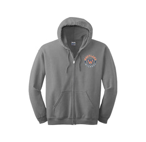 Westlake Elementary Spirit Wear 2024-25 On Demand-Adult Unisex Full-Zip Hooded Sweatshirt On-Demand Star Logo