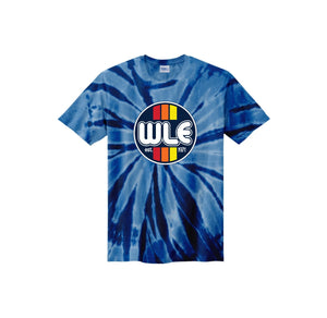 Westlake Elementary Spirit Wear 2024-25 On Demand-Youth Unisex Tie-Dye Shirt On-Demand WLE Logo