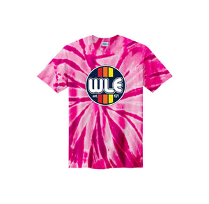 Westlake Elementary Spirit Wear 2024-25 On Demand-Youth Unisex Tie-Dye Shirt On-Demand WLE Logo