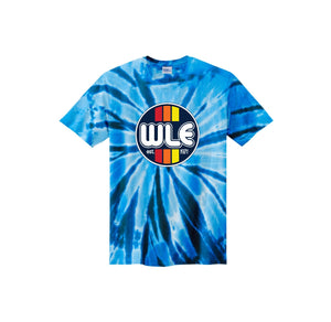 Westlake Elementary Spirit Wear 2024-25 On Demand-Youth Unisex Tie-Dye Shirt On-Demand WLE Logo