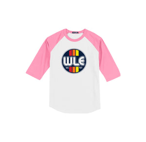 Westlake Elementary Spirit Wear 2024-25 On Demand-Adult Unisex Baseball Tee On-Demand WLE Logo