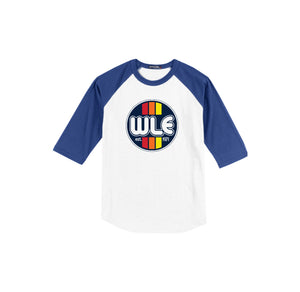 Westlake Elementary Spirit Wear 2024-25 On Demand-Adult Unisex Baseball Tee On-Demand WLE Logo