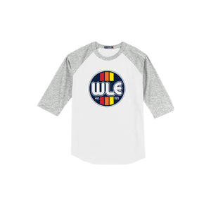 Westlake Elementary Spirit Wear 2024-25 On Demand-Adult Unisex Baseball Tee On-Demand WLE Logo